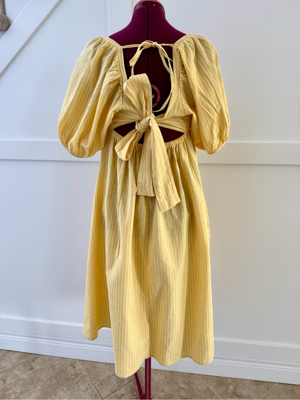 NWT Joe Fresh x Jillian Harris Linen Cotton Dress Size M - Picture 4 of 11